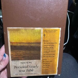 Nelson Personal Study Text Bible